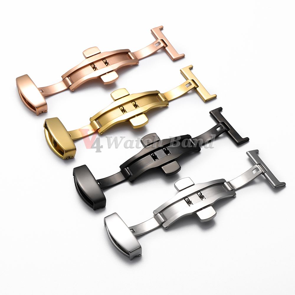 Polished Matte Double Button W - Butterfly Clasp Deployant recensie en prijs