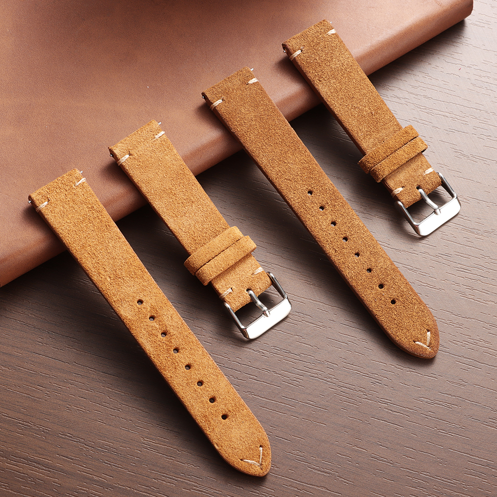 14 16 18 19 20 21 22mm Quick R - Suede Strap Watch recensie en prijs