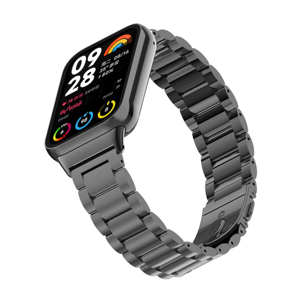 Suitable for Xiaomi band 8pro  - Mesh Strap Metal recensie en prijs