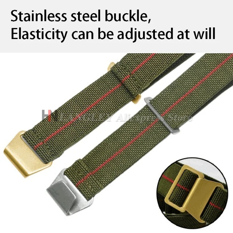 Elastic Nylon Watch Band for S - Parachute Strap Elastic recensie en prijs