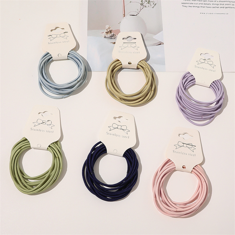 10PCS Women Girls Simple Basic - Silicone Band Women recensie en prijs