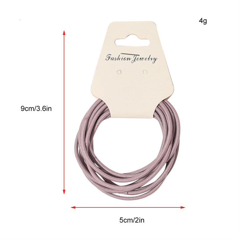10PCS Women Girls Simple Basic - Silicone Band Women recensie en prijs