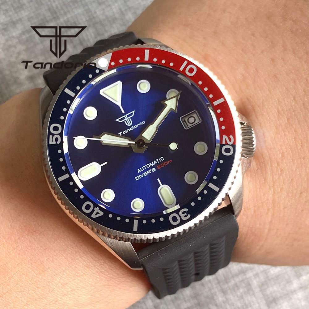 Tandorio NH35A 37mm Automatic  - Rubber Strap Diver recensie en prijs