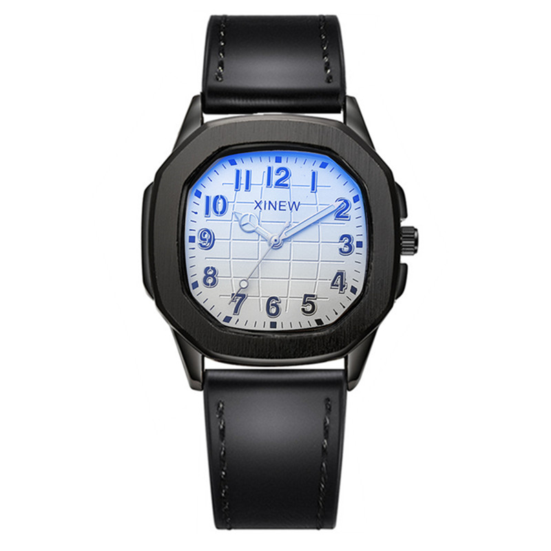 1pc / lot Original XINEW Brand - Leather Watch Band Men recensie en prijs