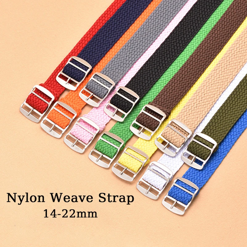 Nylon Strap 14mm 16mm 18mm 20m - Perlon Strap Woven recensie en prijs