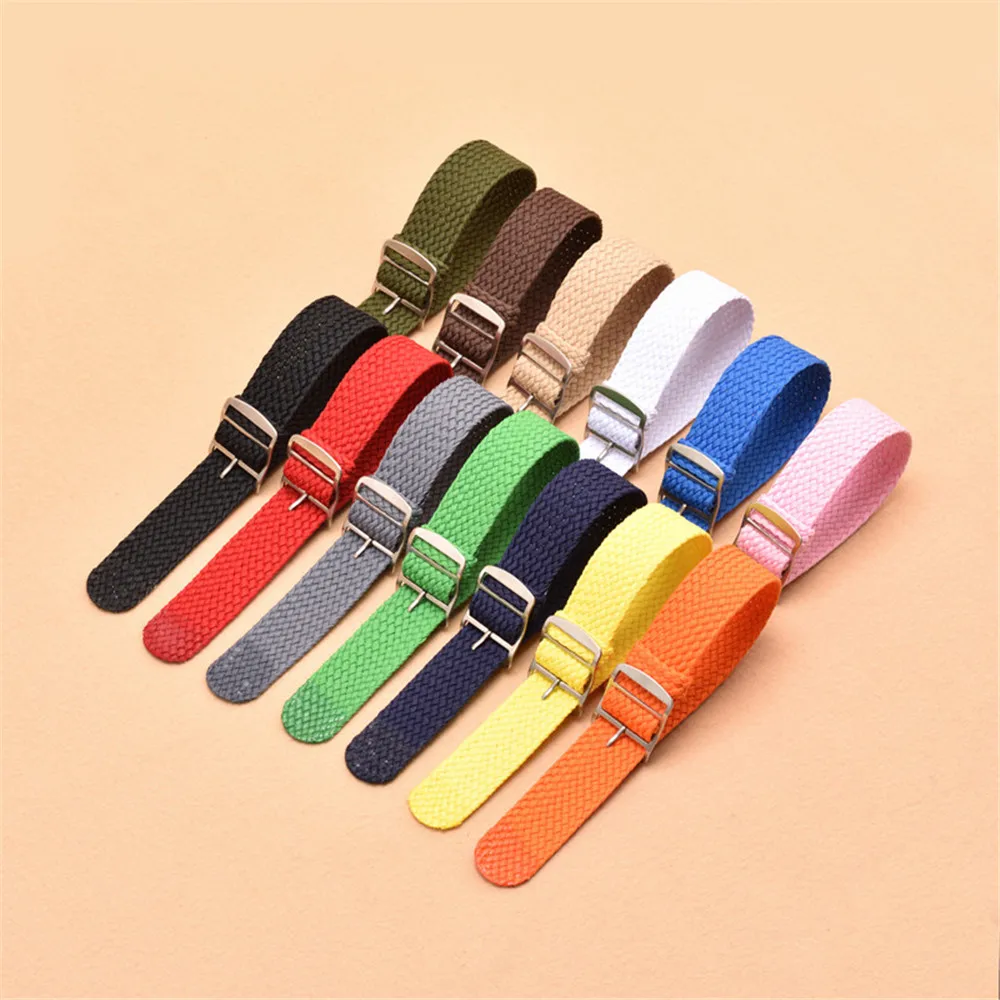 Nylon Strap 14mm 16mm 18mm 20m - Perlon Strap Woven recensie en prijs