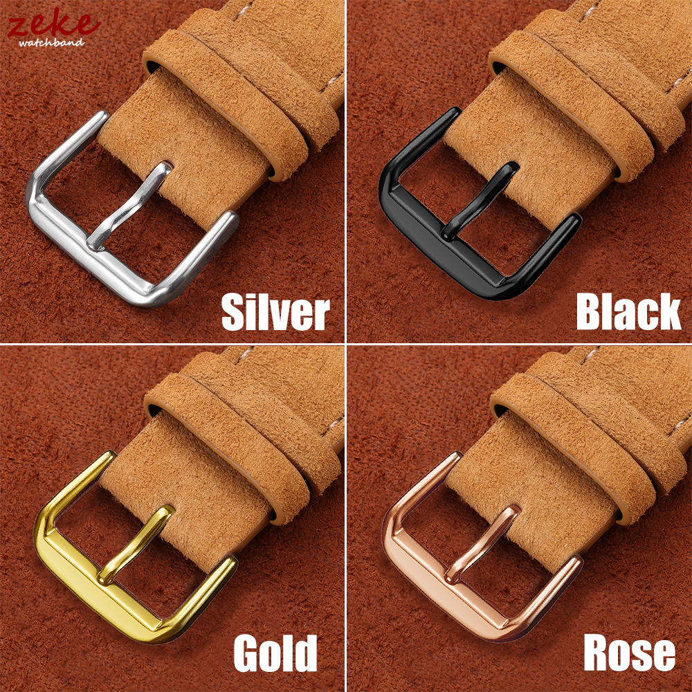 20mm Vintage Suede Cowhide Wat - Suede Strap Watch recensie en prijs