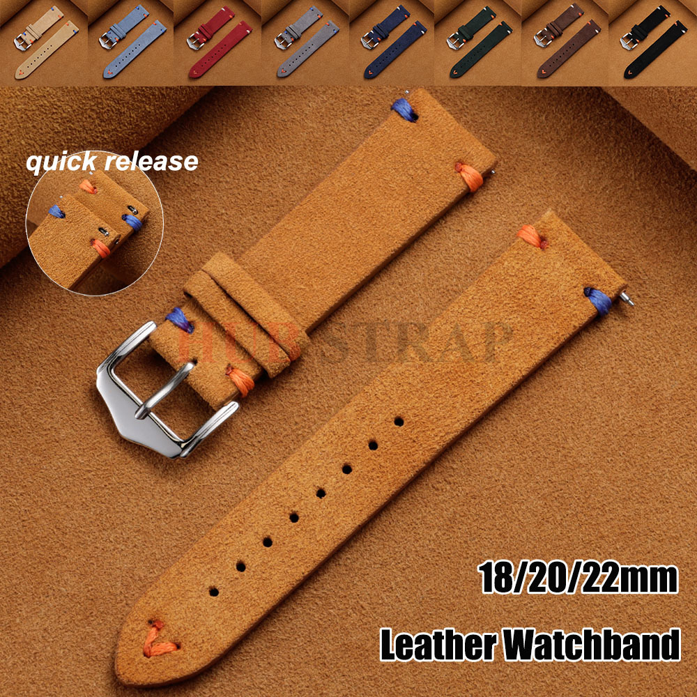 18mm 20mm 22mm Suede Leather S - Suede Strap Watch recensie en prijs