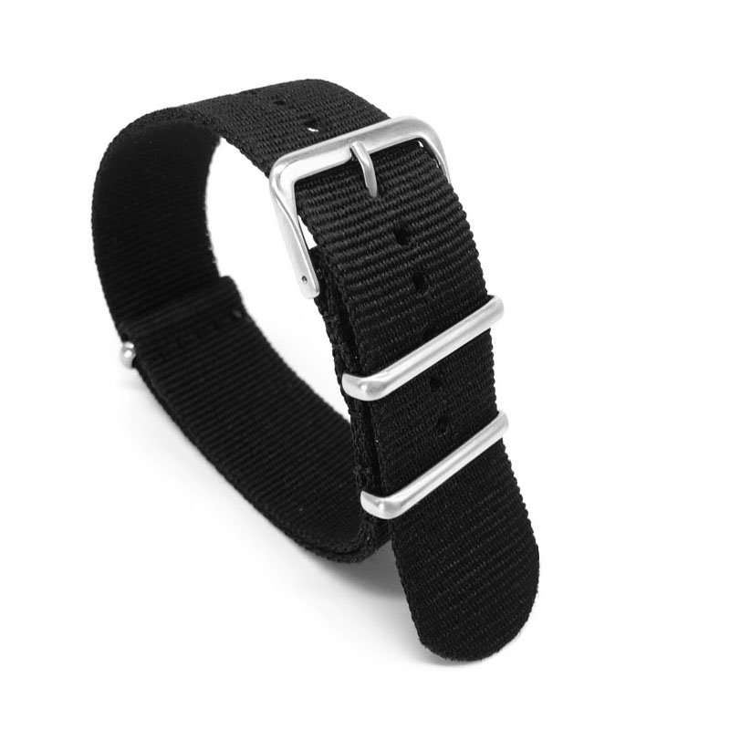 Black Nylon Strap for 16mm 18m - Nato Strap Nylon recensie en prijs