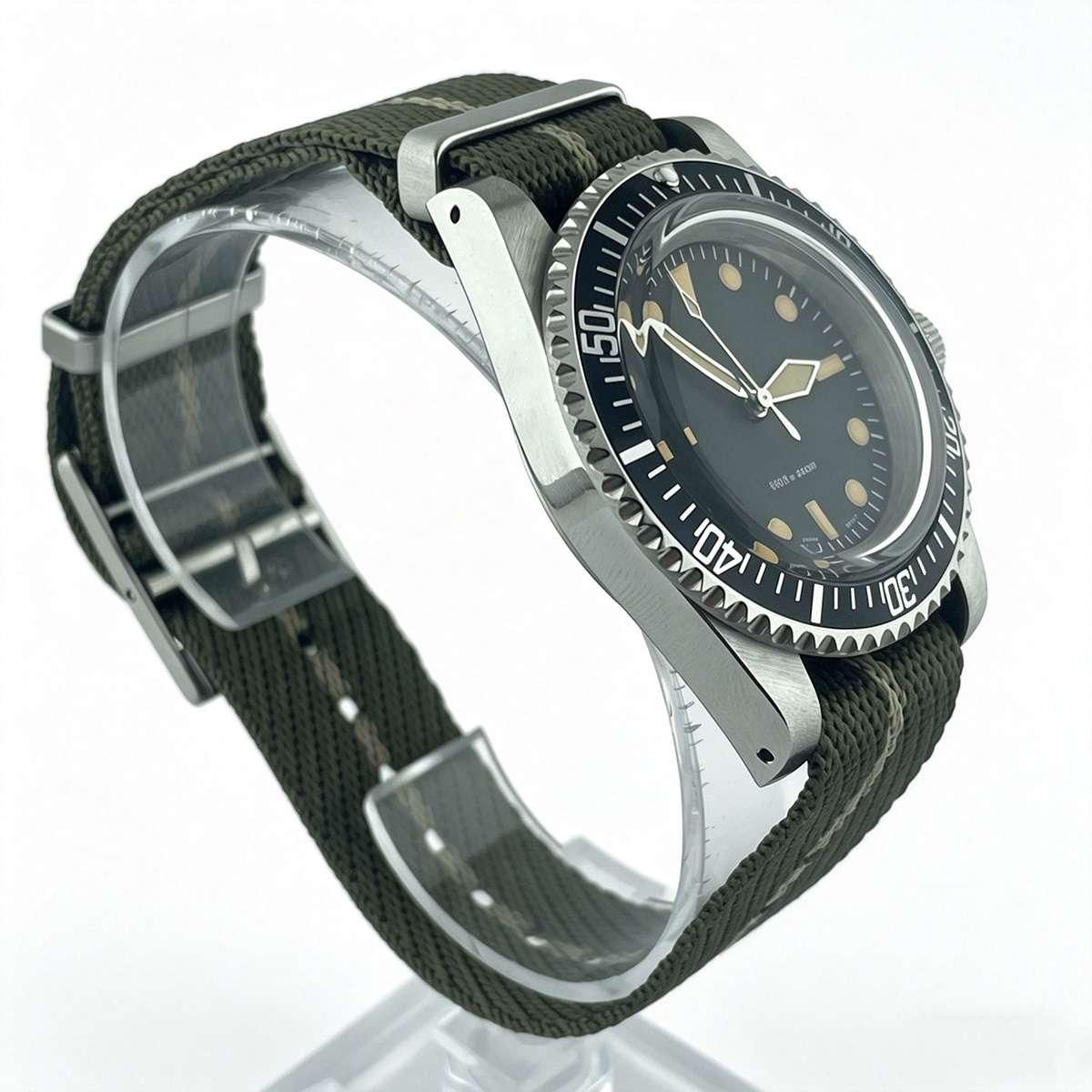 39.5mm Diver Retro watch acryl - Tropic Strap Vintage recensie en prijs