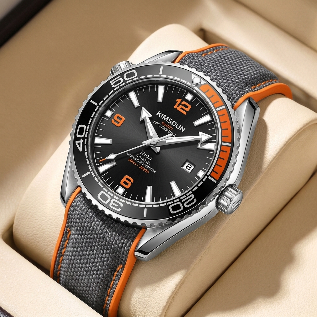 1 piece sporty men's watch wit - Canvas Strap Watch recensie en prijs