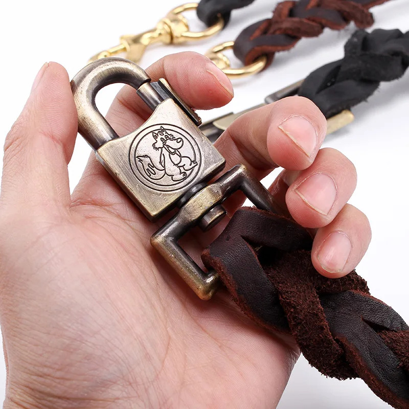 Genuine Leather Dog Leash - To - Leather Strap Quick Release recensie en prijs