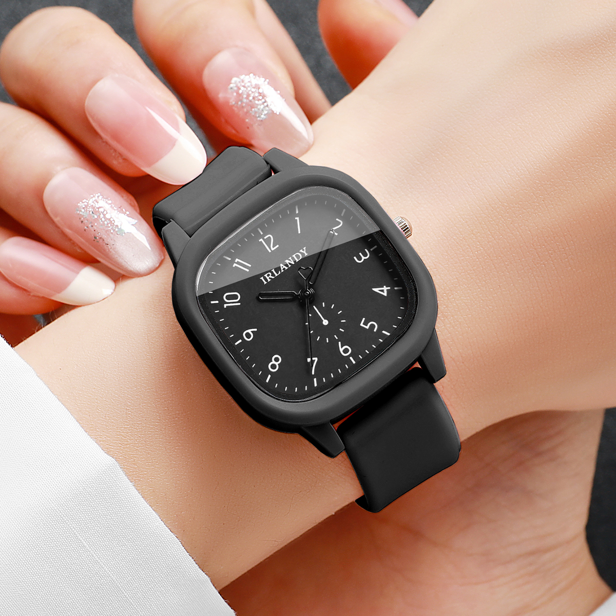 Fashion Square Women Quartz Wa - Silicone Band Women recensie en prijs