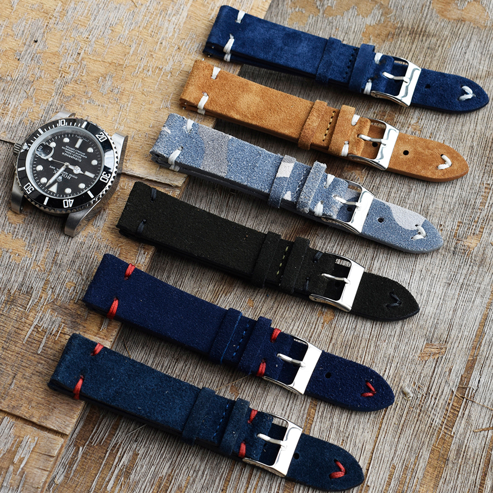 High Quality Vintage Suede Lea - Suede Strap Watch recensie en prijs