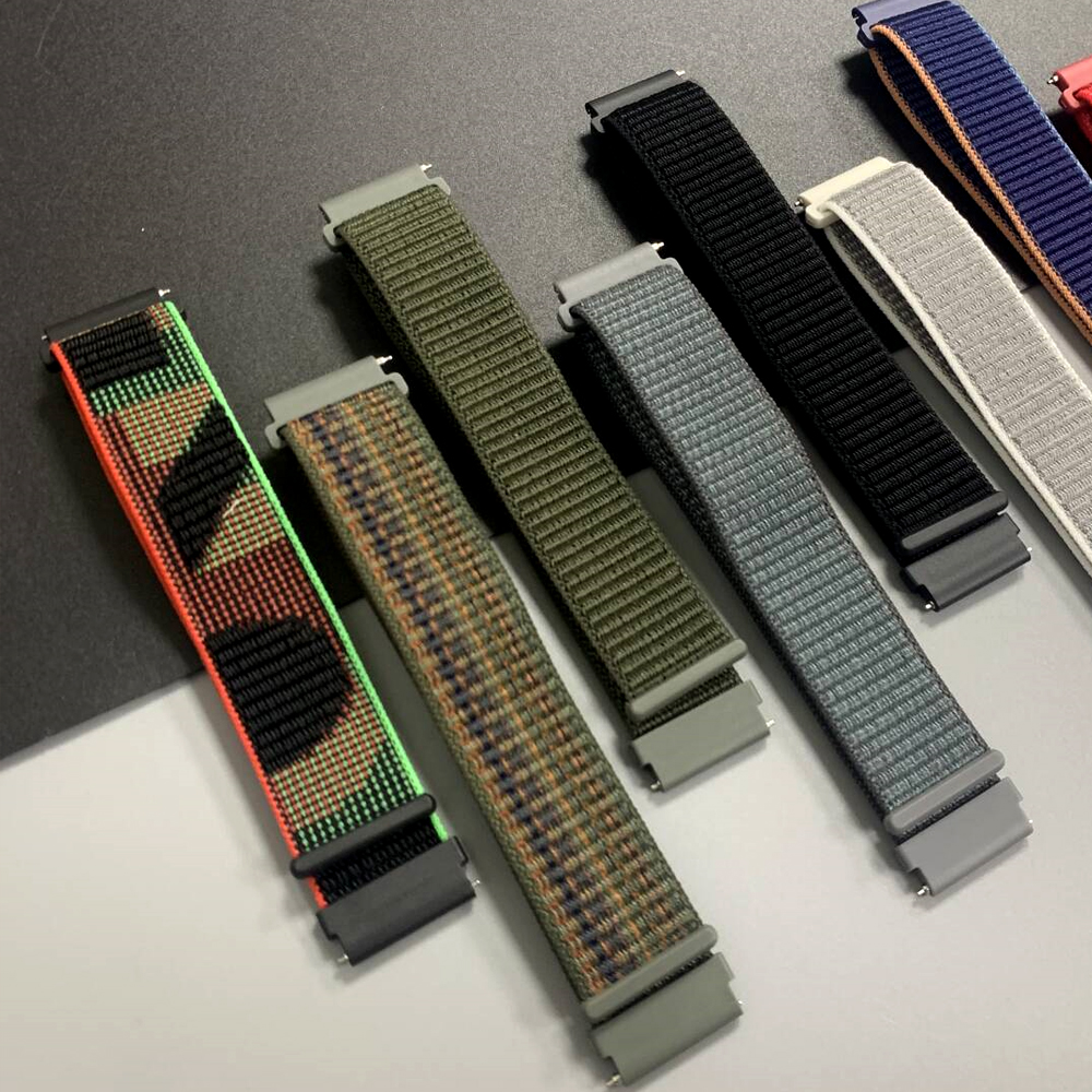 2Pcs 22mm Nylon Sport Strap Fo - Sport Loop Velcro recensie en prijs