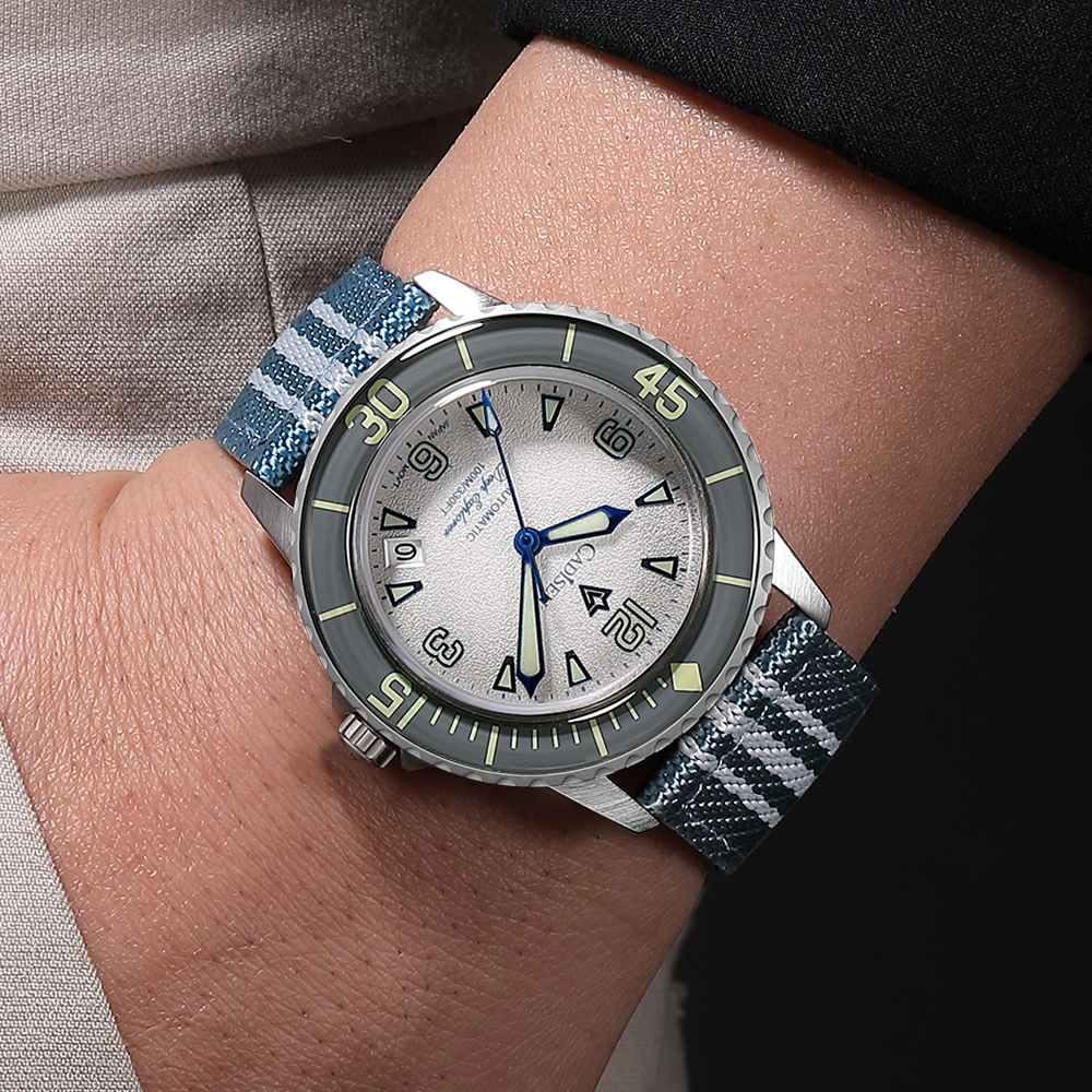 CADISEN Deep Explorer MIYOTA 8 - Canvas Strap Watch recensie en prijs