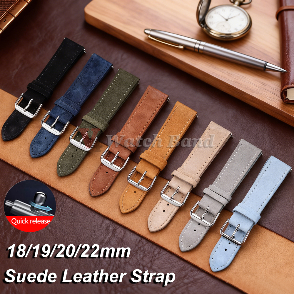 18/19/20/22mm Watch Band Genui - Suede Strap Watch recensie en prijs