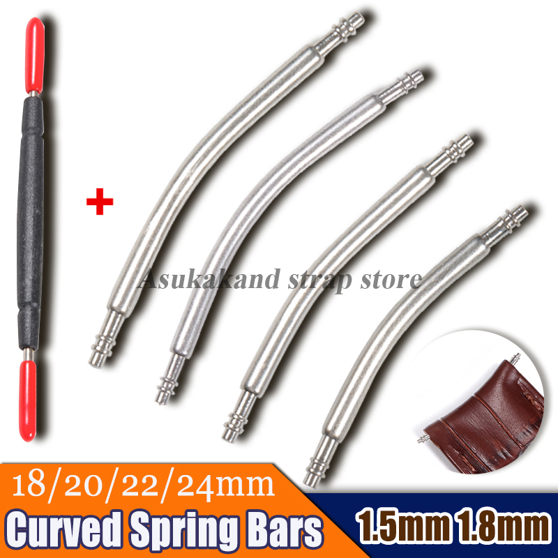 10pcs 1.5mm 1.8mm Diameter Sta - Curved Spring Bar recensie en prijs