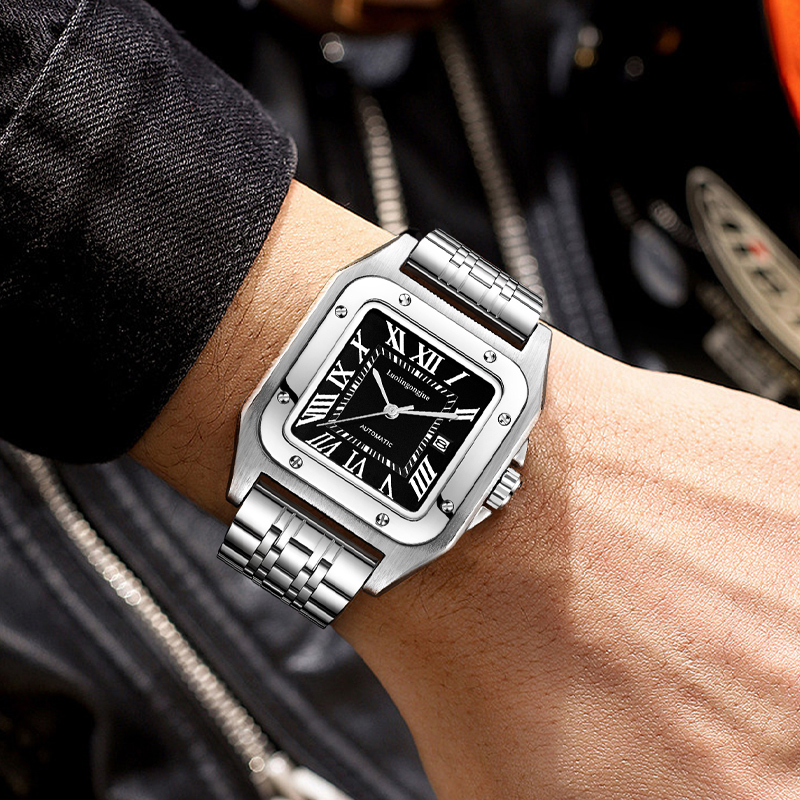 High-End Luxury Square Automat - Butterfly Clasp Deployant recensie en prijs