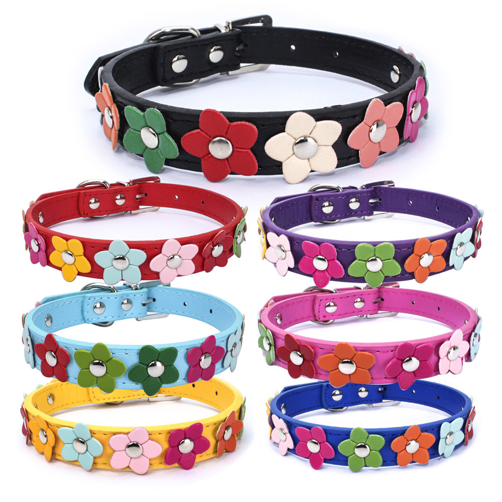 Pu Leather Colorful Flower Stu - Leather Strap Quick Release recensie en prijs