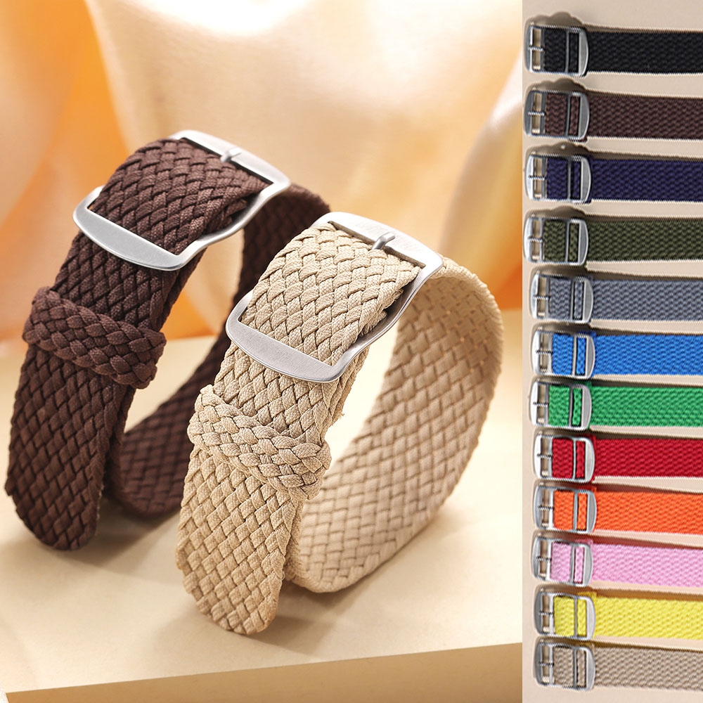 Nylon Woven Canvas Watch Band  - Perlon Strap Woven recensie en prijs