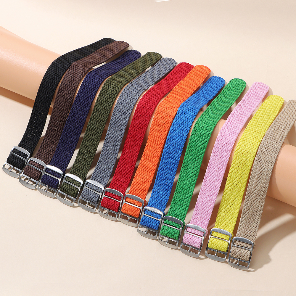 Nylon Woven Canvas Watch Band  - Perlon Strap Woven recensie en prijs