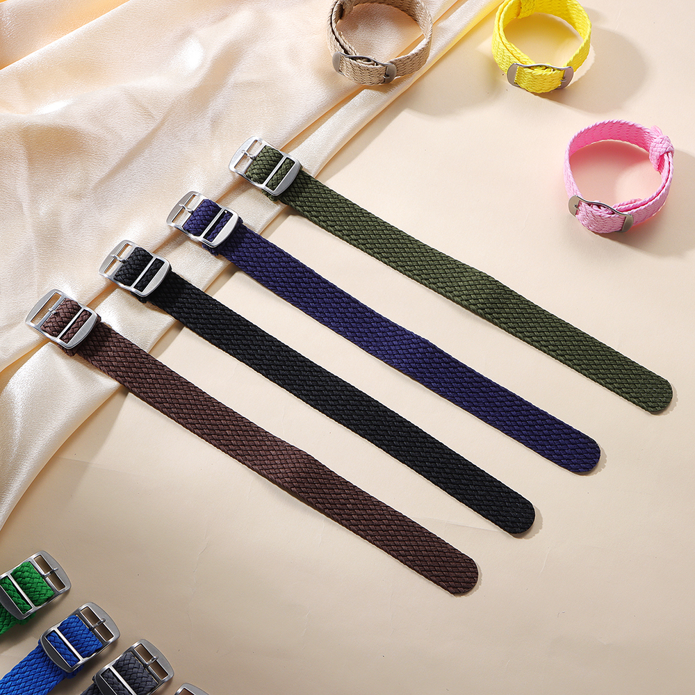 Nylon Woven Canvas Watch Band  - Perlon Strap Woven recensie en prijs