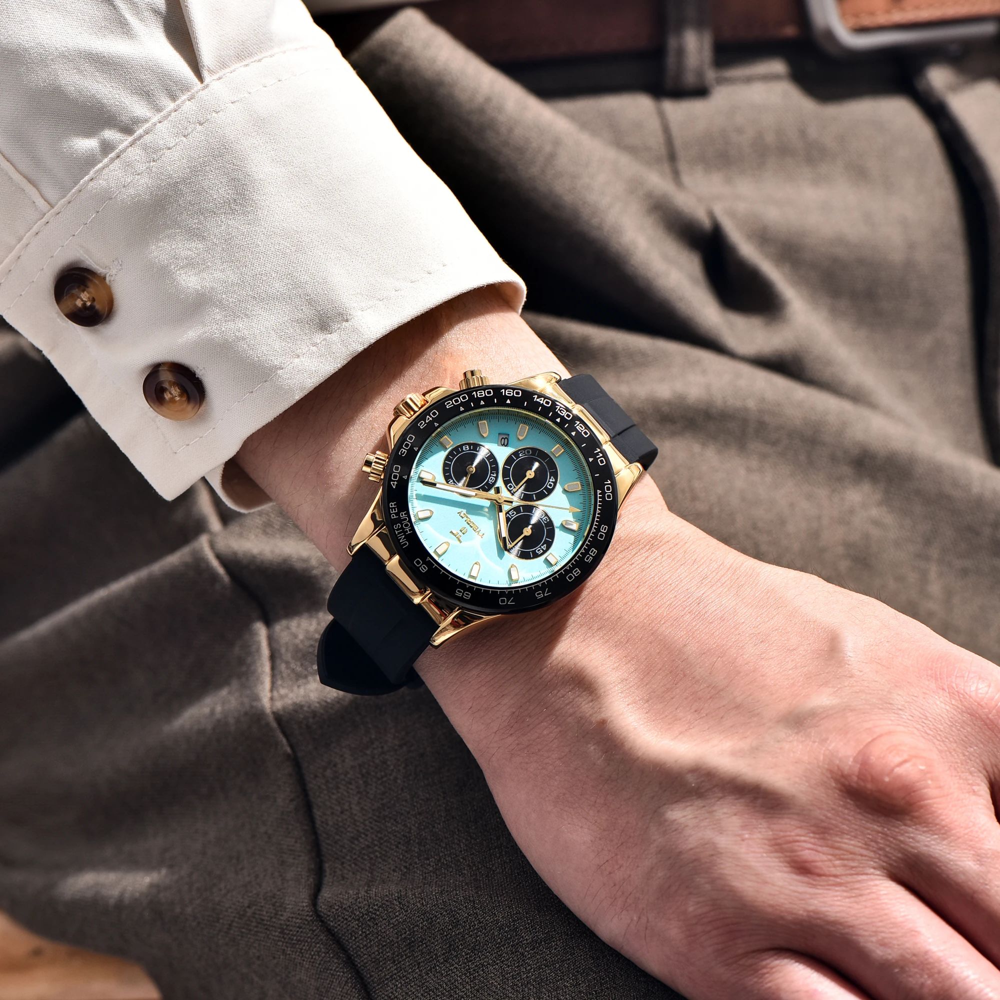 TYBERLEY Sophisticated Eleganc - Rubber Strap Diver recensie en prijs