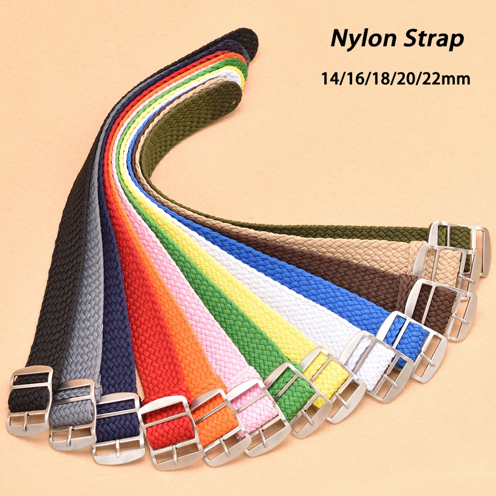 Woven Nylon Watch Strap 14mm 1 - Perlon Strap Woven recensie en prijs