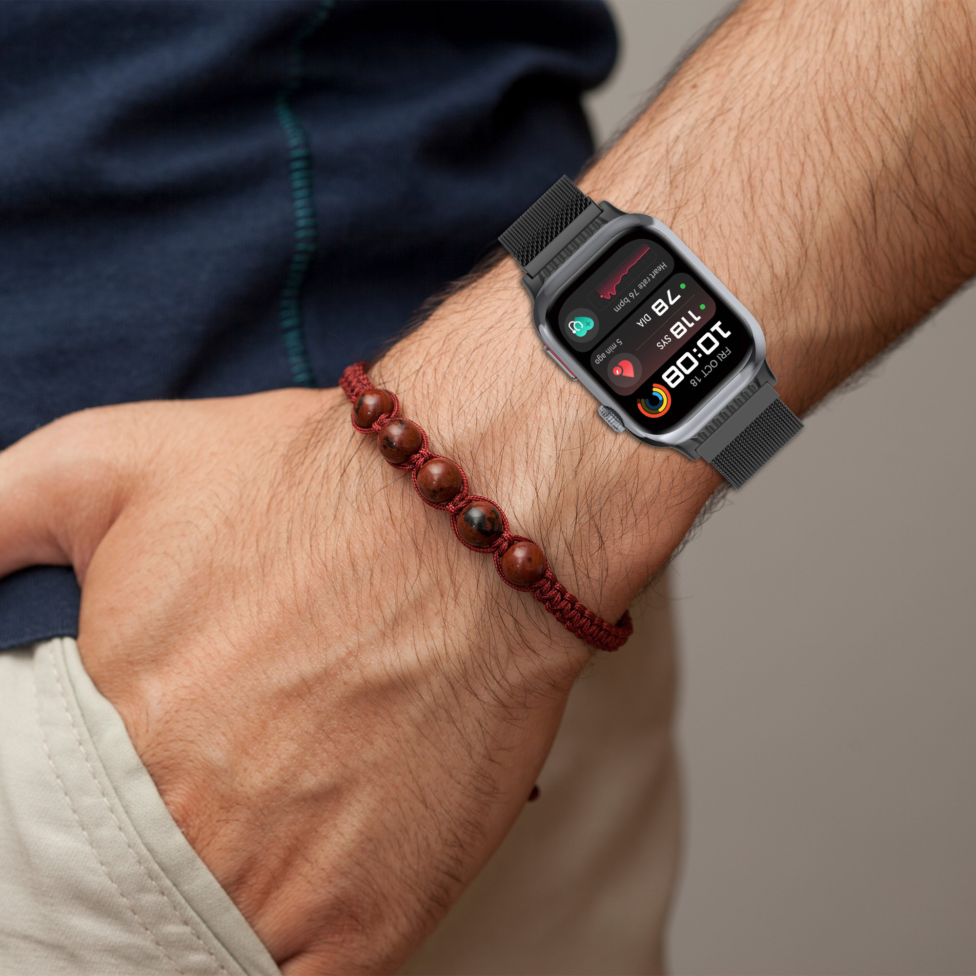 Milanese Magnetic Loop Band St - Milanese Loop Magnetic recensie en prijs