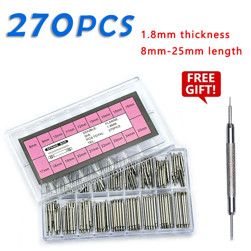 270pcs/set Strainless Steel Sp - Spring Bar Tool Set recensie en prijs