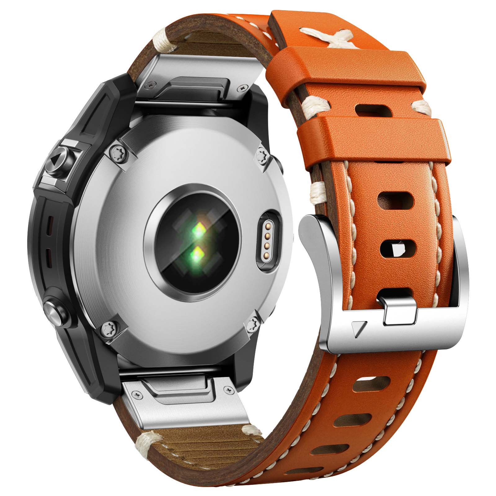 22 26mm Genuine Leather Strap  - Leather Strap Quick Release recensie en prijs