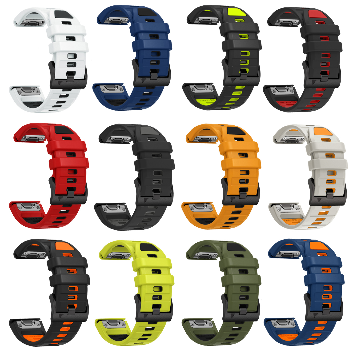 Fenix E 47mm Official QuickFit - Silicone Watch Band 22Mm recensie en prijs