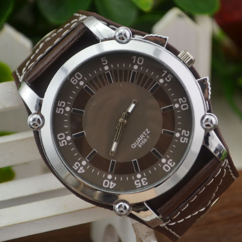Fashion Brand Luxury Wristwatc - Leather Watch Band Men recensie en prijs