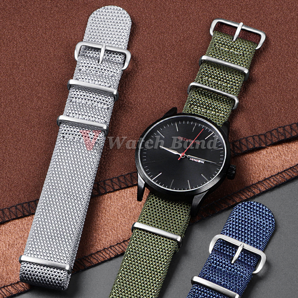 Dense Nylon Strap 20mm 22mm Wo - Perlon Strap Woven recensie en prijs